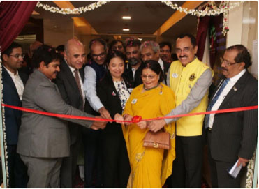 The inaugural ceremony of the New Eye Care Department